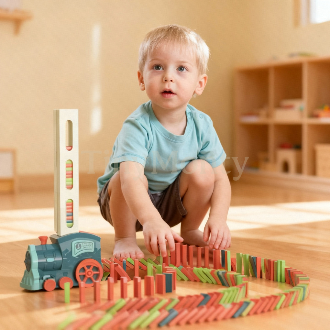 Montessori Domino Adventure Train