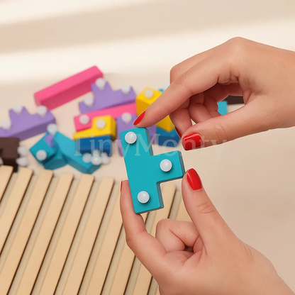 Montessori Shape & Logic Builder