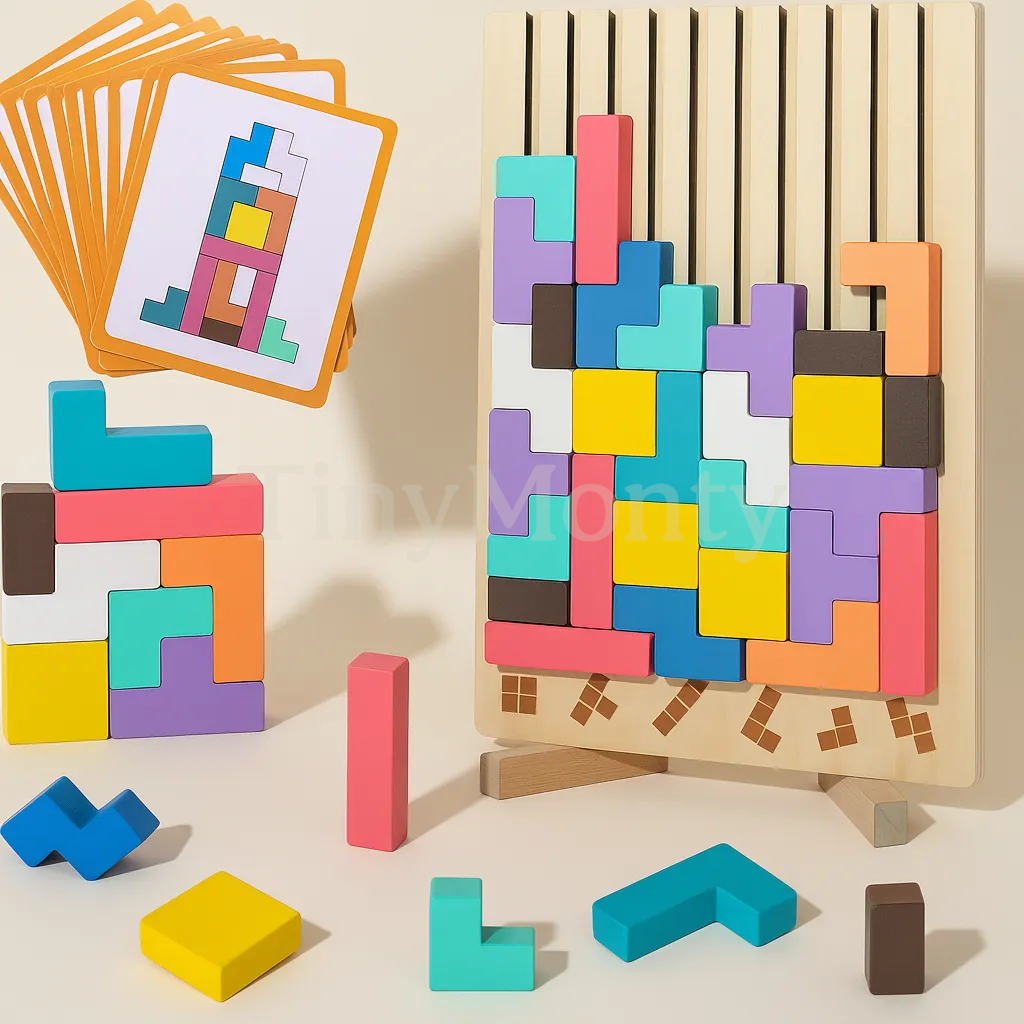 Montessori Shape & Logic Builder
