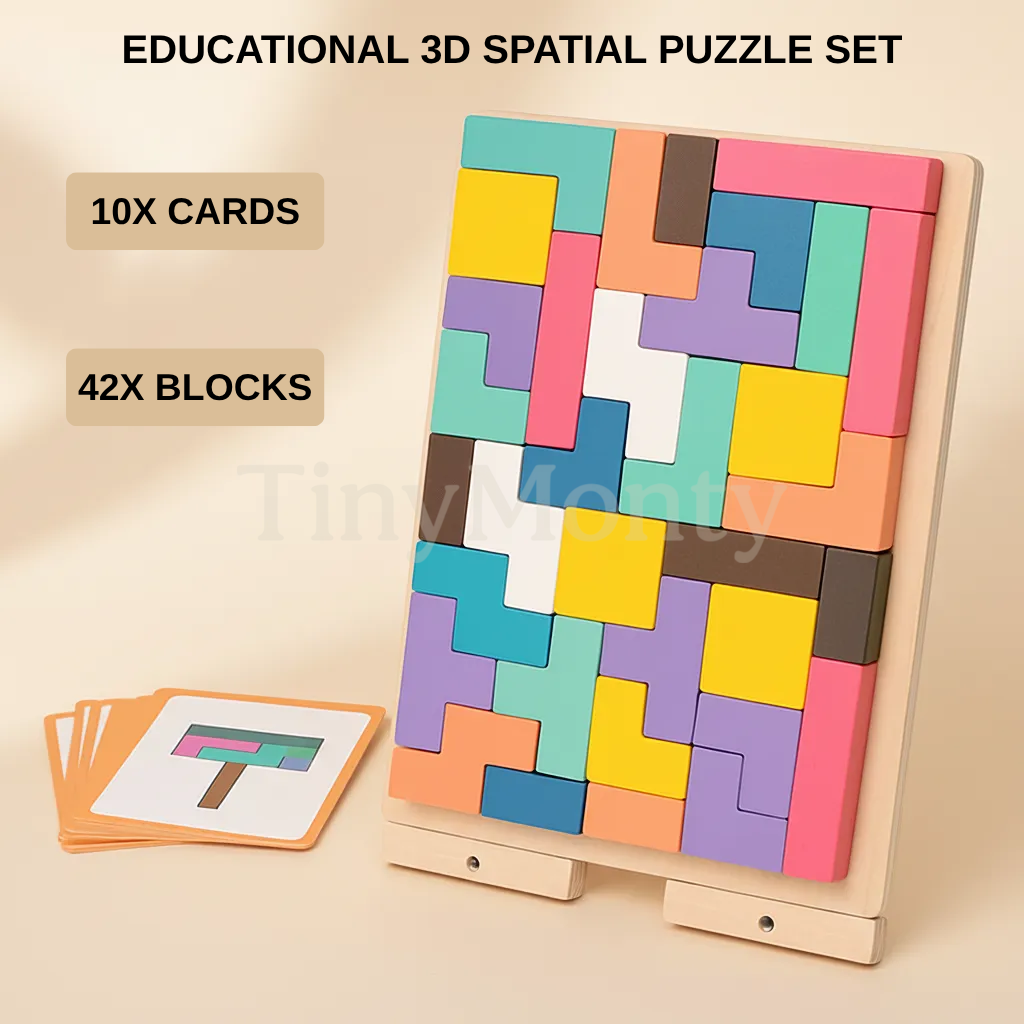 Montessori Shape & Logic Builder