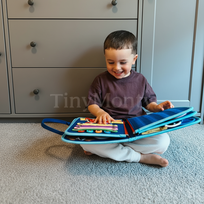 Montessori Busy Board - Upgraded Edition