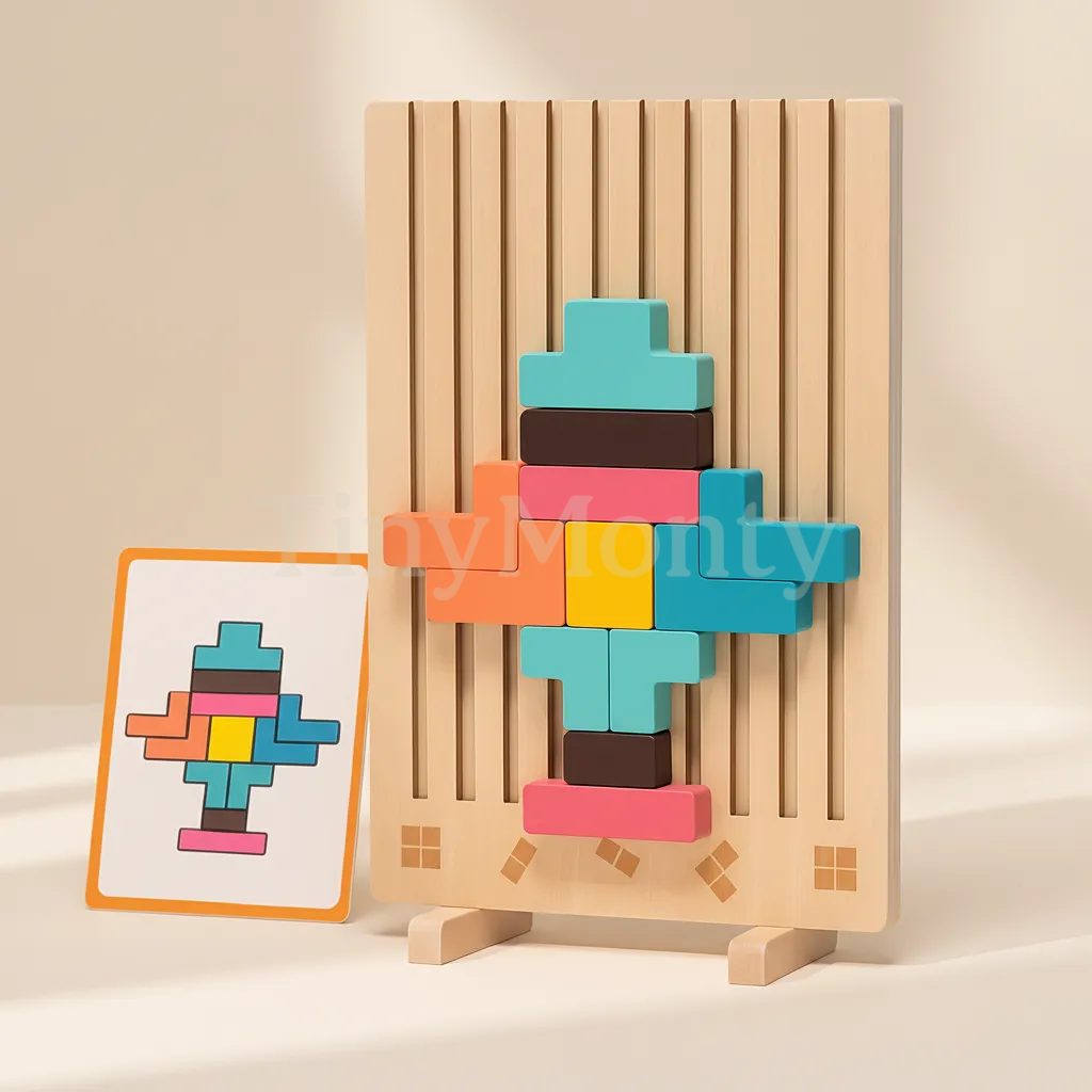 Montessori Shape & Logic Builder