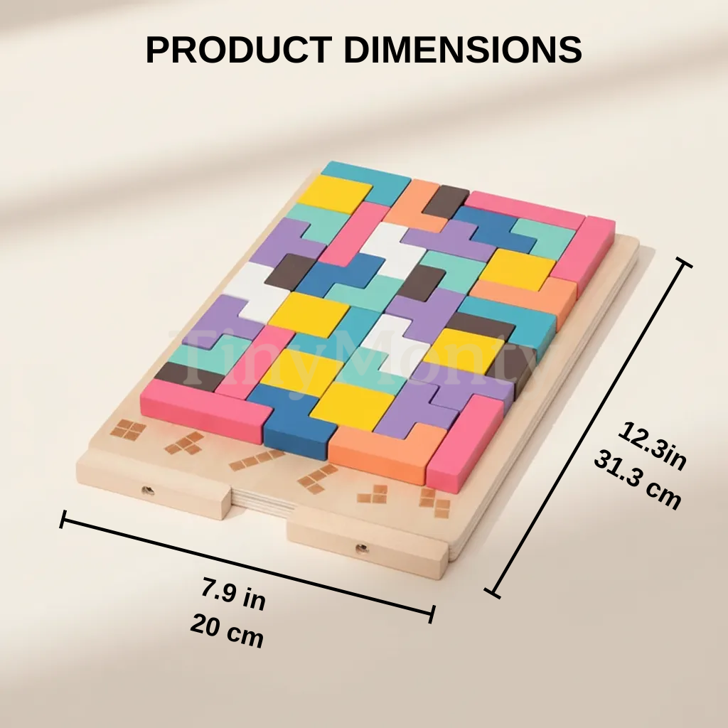 Montessori Shape & Logic Builder