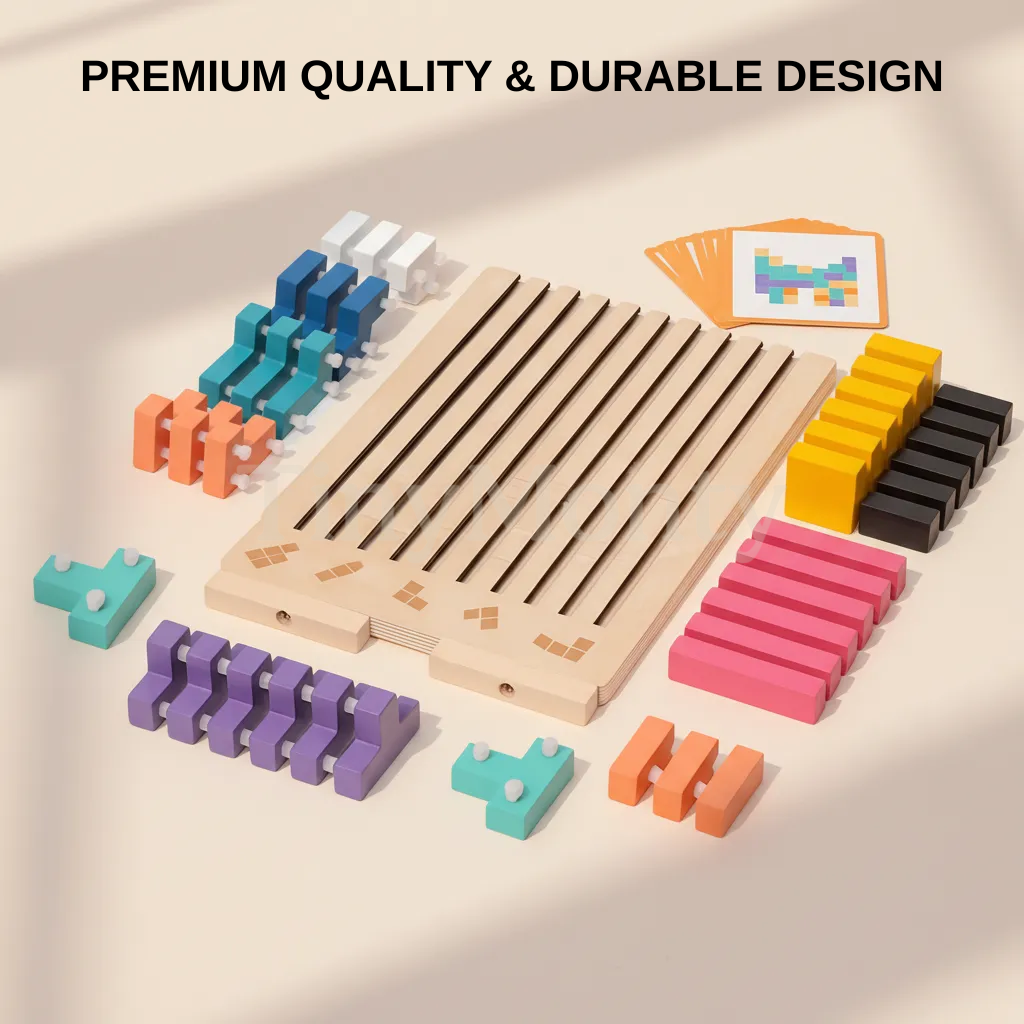 Montessori Shape & Logic Builder