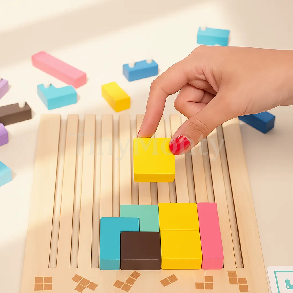 Montessori Shape & Logic Builder