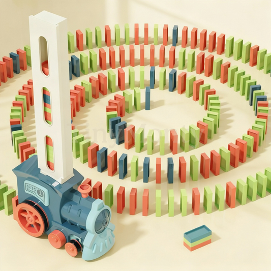 Montessori Domino Adventure Train