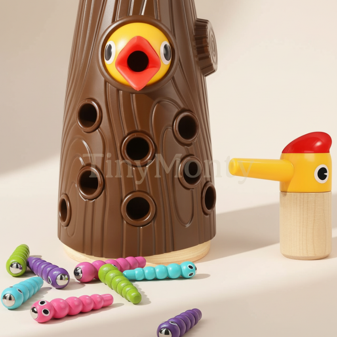 Magnetic Woodpecker Toy