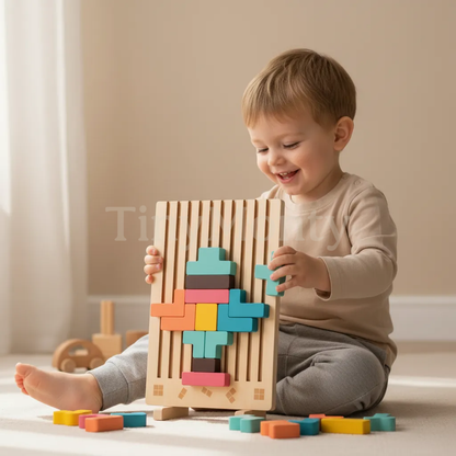 Montessori Shape & Logic Builder