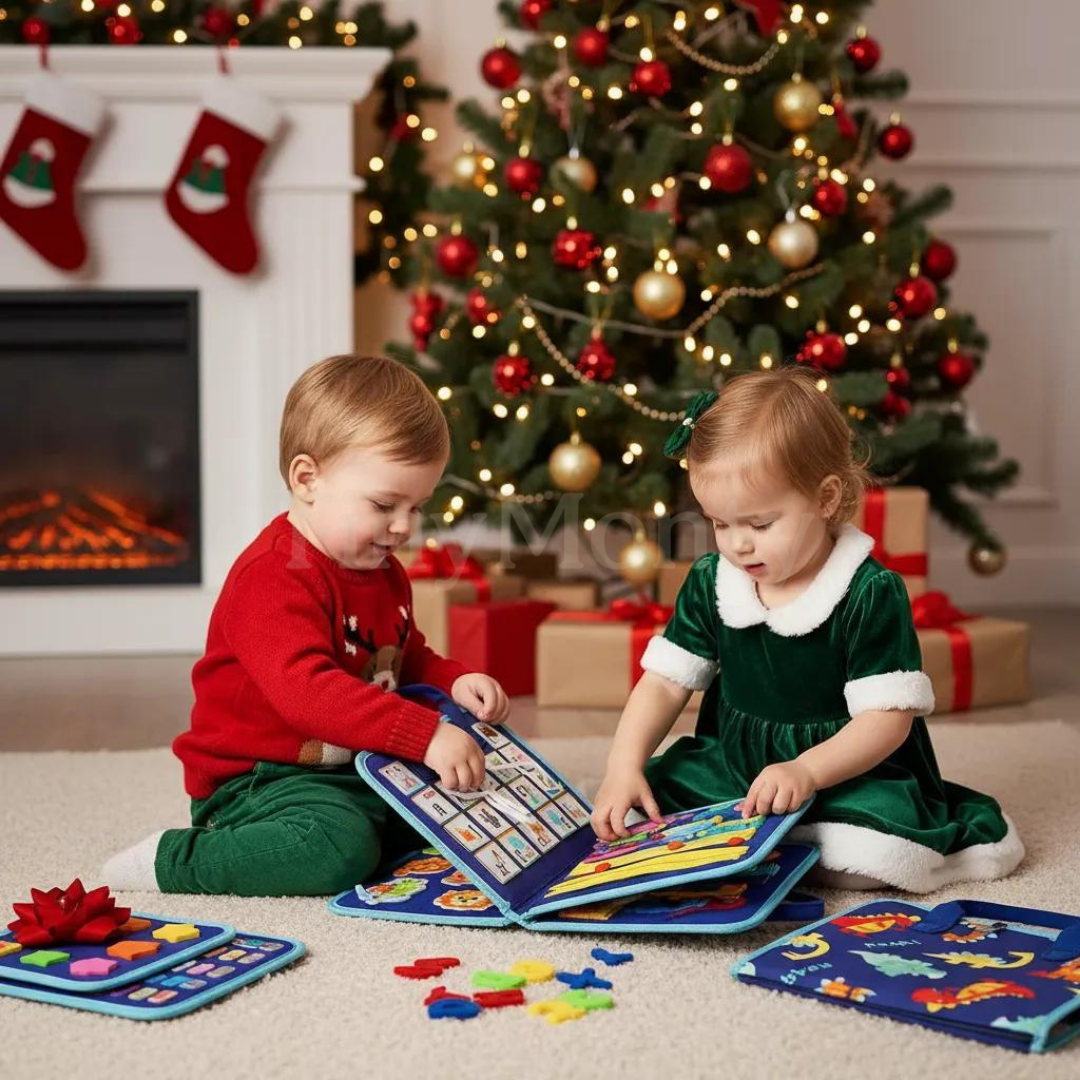 Montessori Busy Board - Upgraded Edition