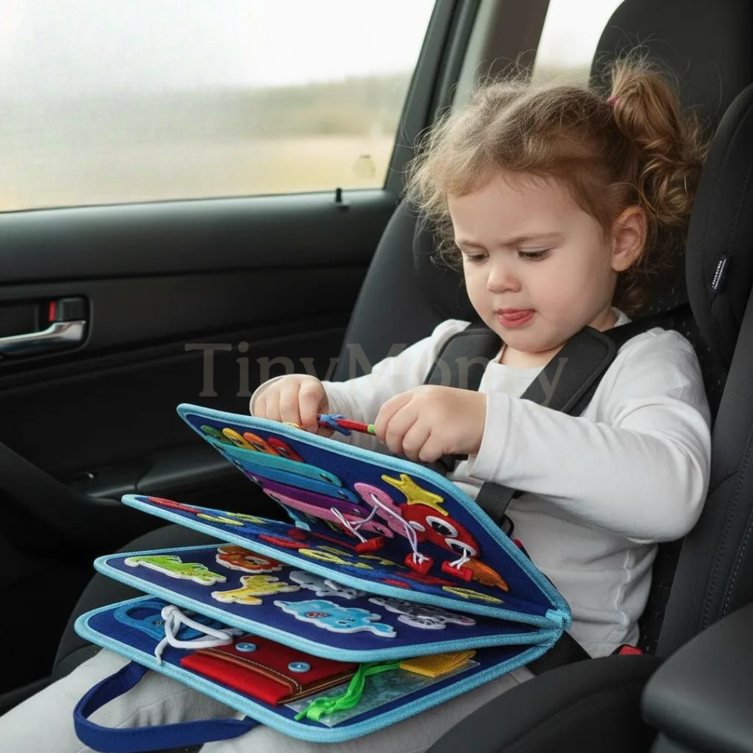 Montessori Busy Board - Upgraded Edition