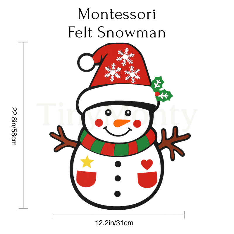 Montessori Christmas Tree